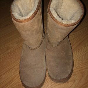 Sheep skin winter boots
